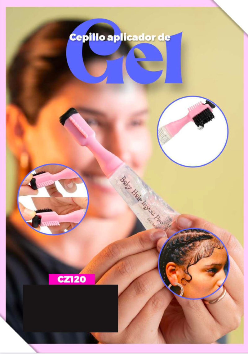 GEL CON PEINILLA PARA PEINAR BABY HAIRS